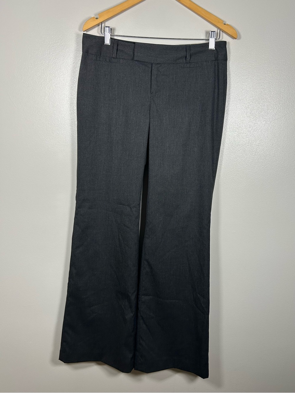 Banana Republic Charcoal Gray Flare Ryan Fit Dress Pants NWT